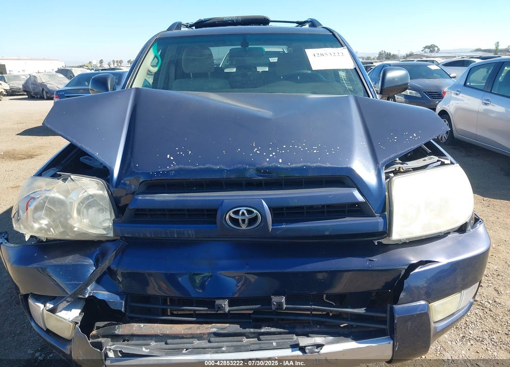 2003 TOYOTA 4RUNNER SR5 V6 VIN: JTEZU14R738004221
