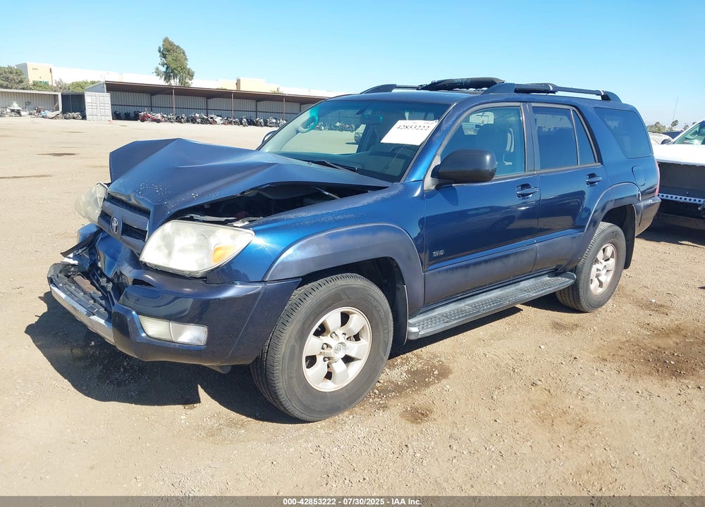 2003 TOYOTA 4RUNNER SR5 V6 VIN: JTEZU14R738004221