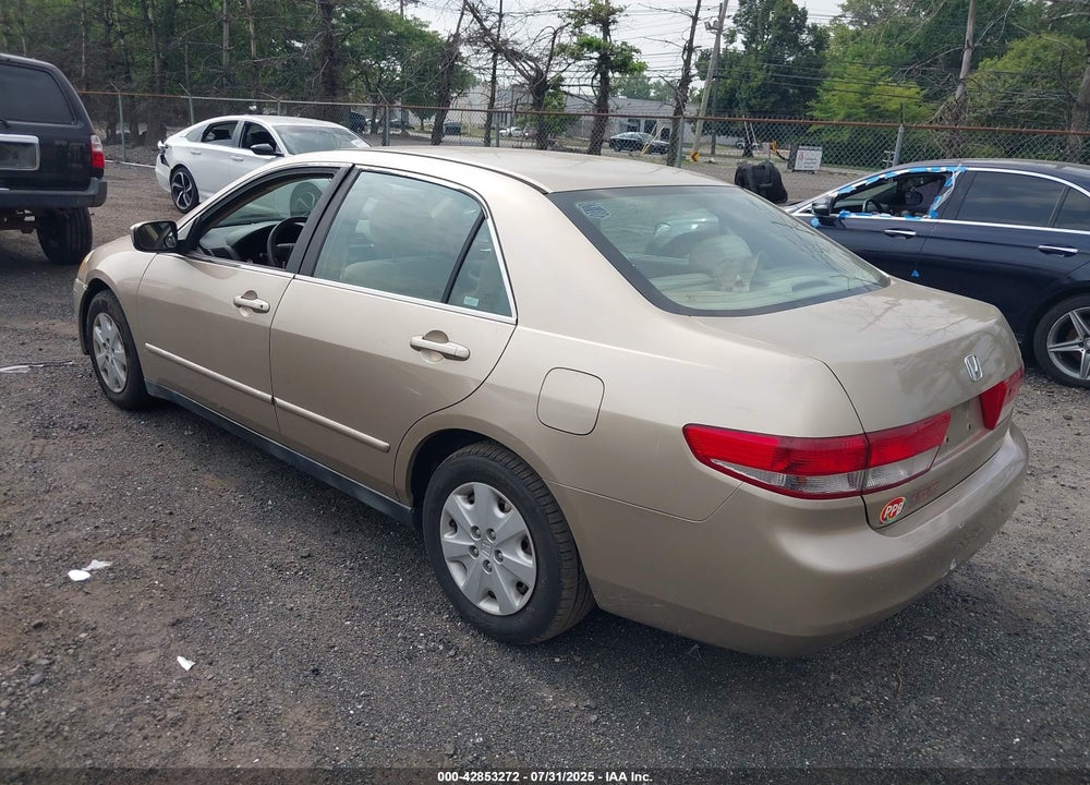 2003 HONDA ACCORD 2.4 LX VIN: 1HGCM56443A139346