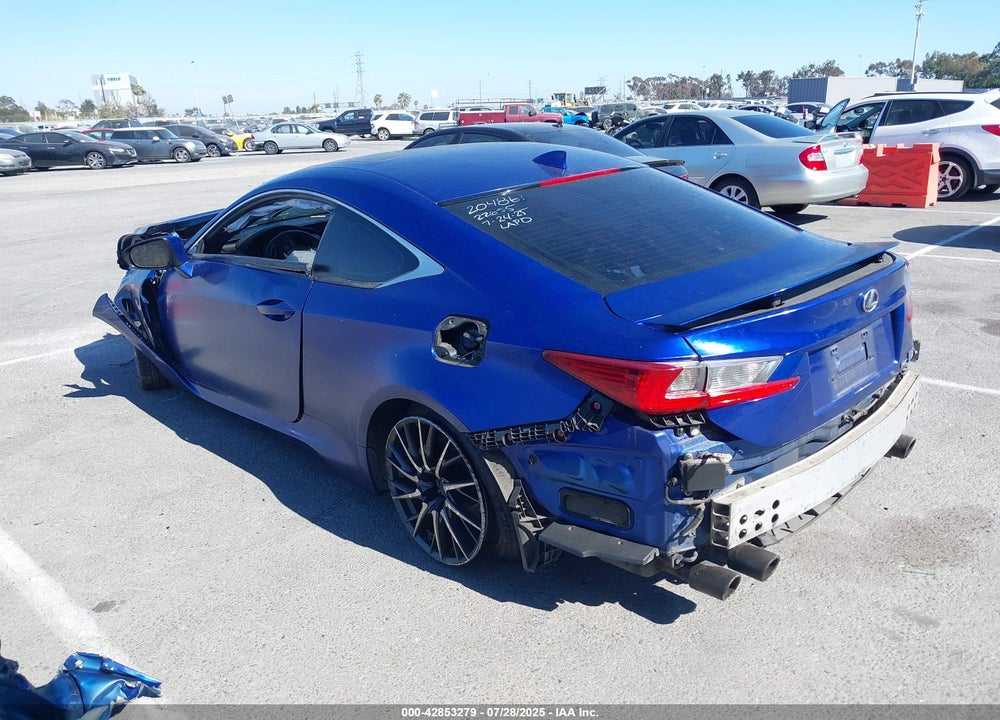 2015 LEXUS RC-F VIN: JTHHP5BC1F5004135