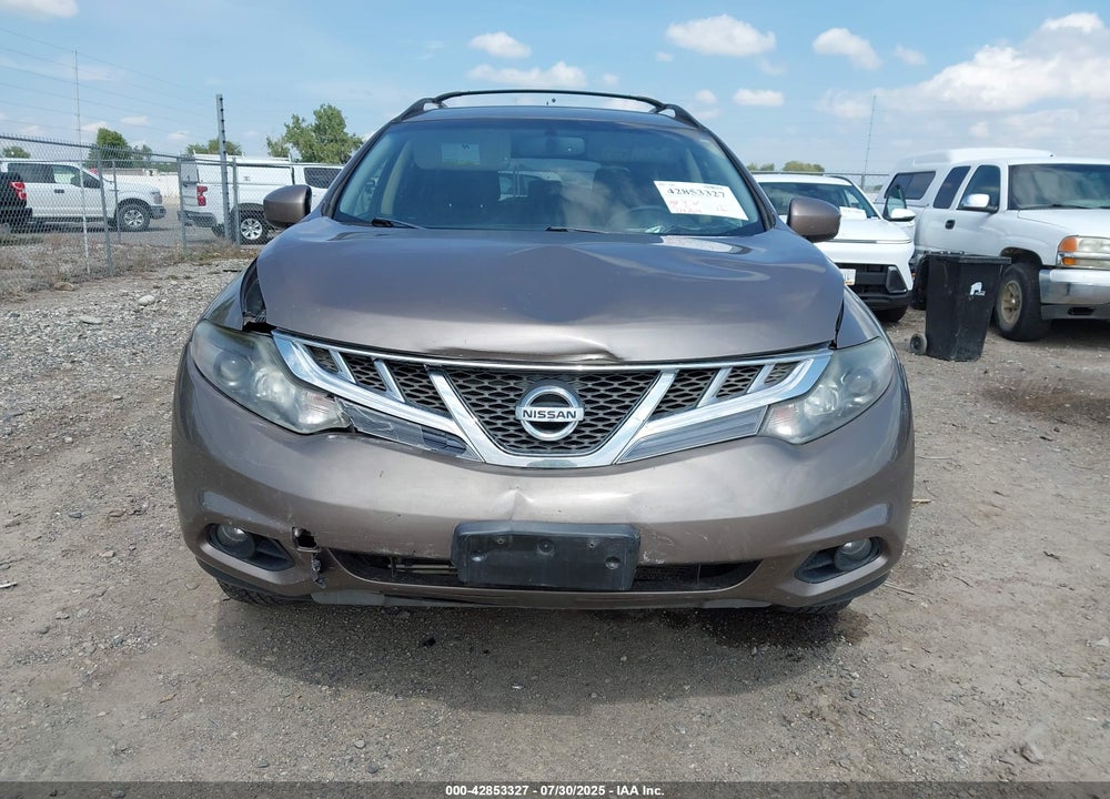 2014 NISSAN MURANO VIN: JN8AZ1MW4EW525442