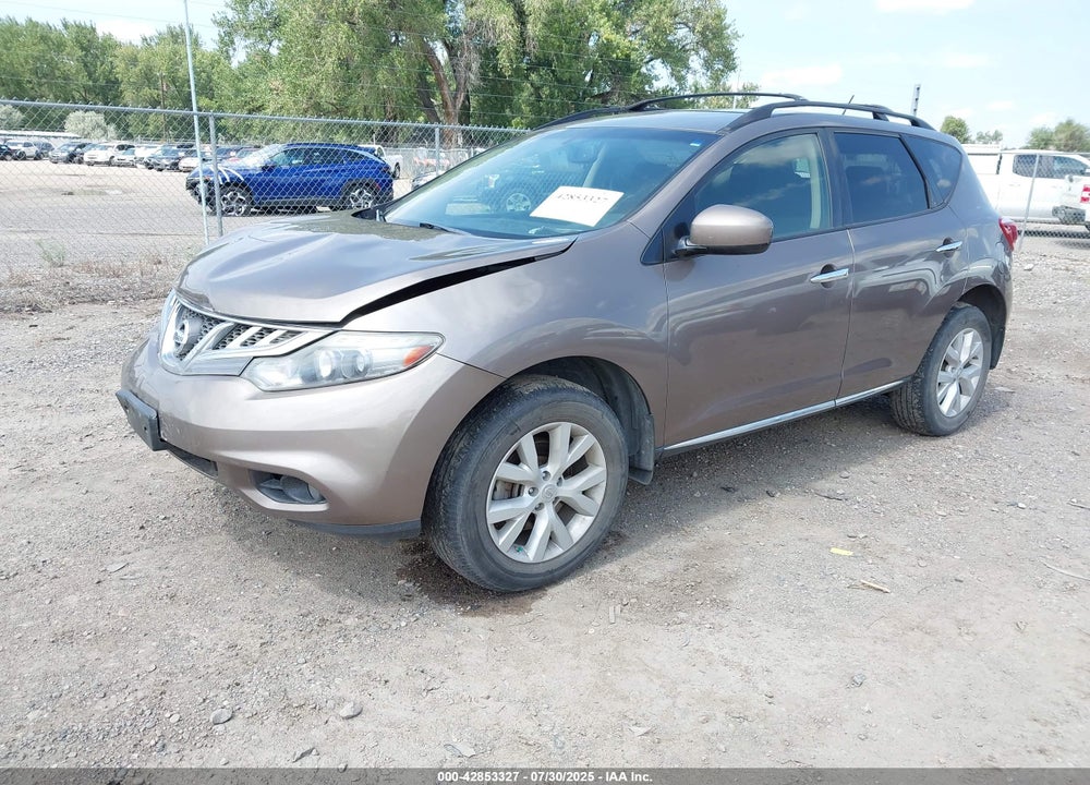 2014 NISSAN MURANO VIN: JN8AZ1MW4EW525442
