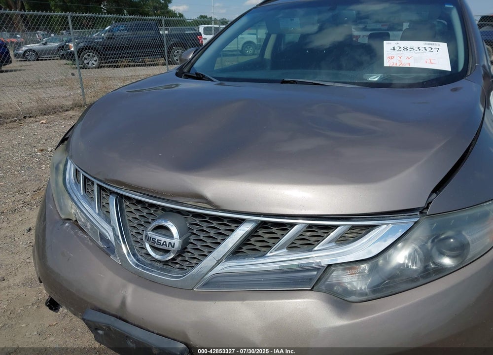 2014 NISSAN MURANO VIN: JN8AZ1MW4EW525442