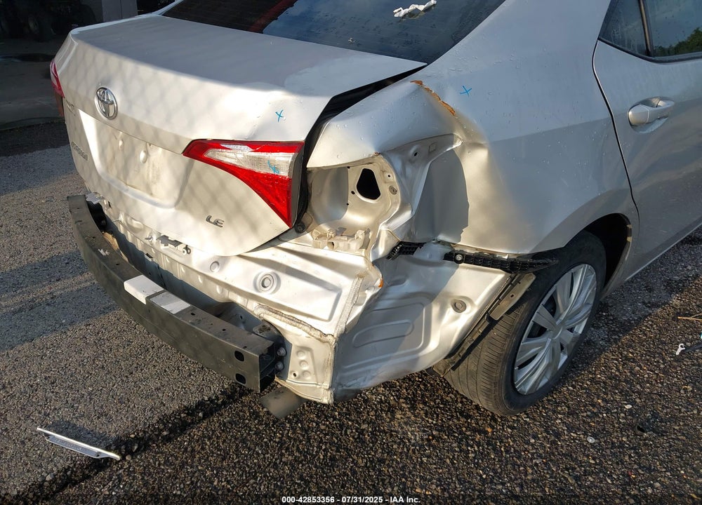 2016 TOYOTA COROLLA VIN: 5YFBURHE7GP556887