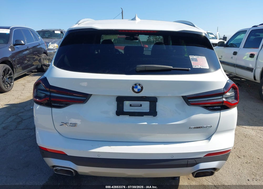 2023 BMW X3 VIN: 5UX43DP05P9N54581