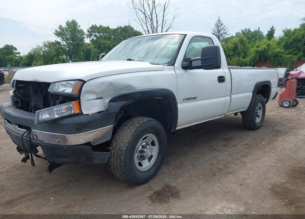 2006 CHEVROLET SILVERADO 2500HD WORK TRUCK VIN: 1GCHK24U26E187484
