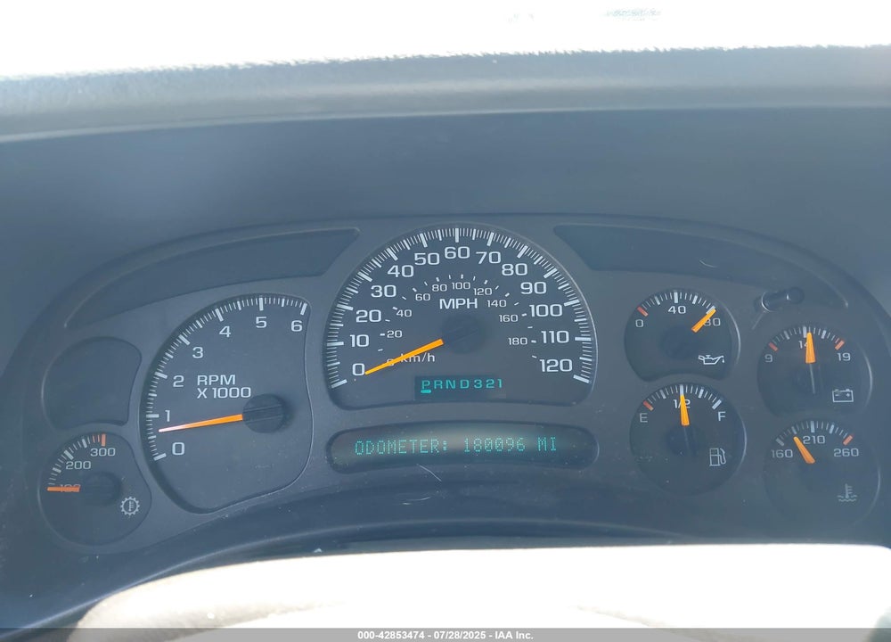 2003 CHEVROLET SILVERADO 2500 LS VIN: 1GCGK29U53Z109984