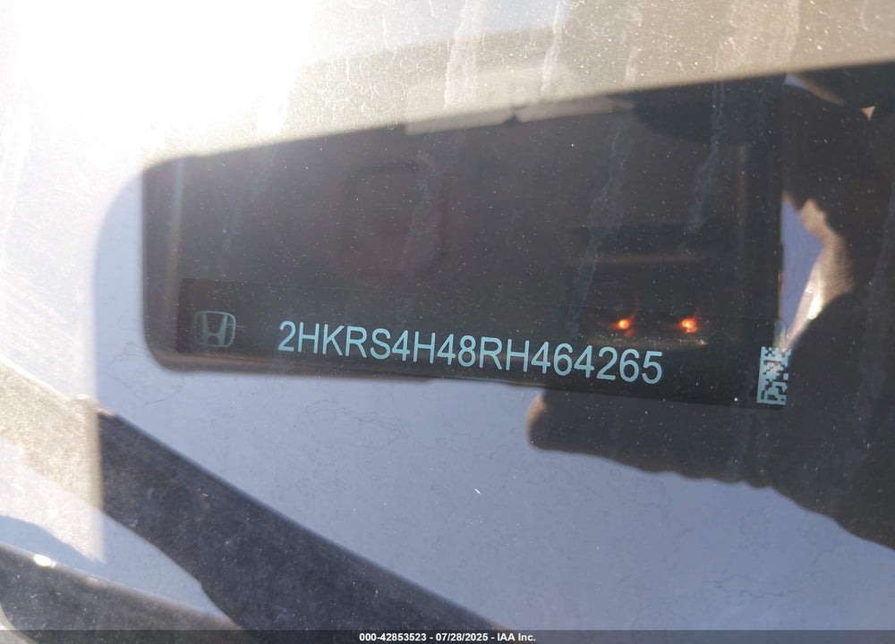 2024 HONDA CR-V VIN: 2HKRS4H48RH464265