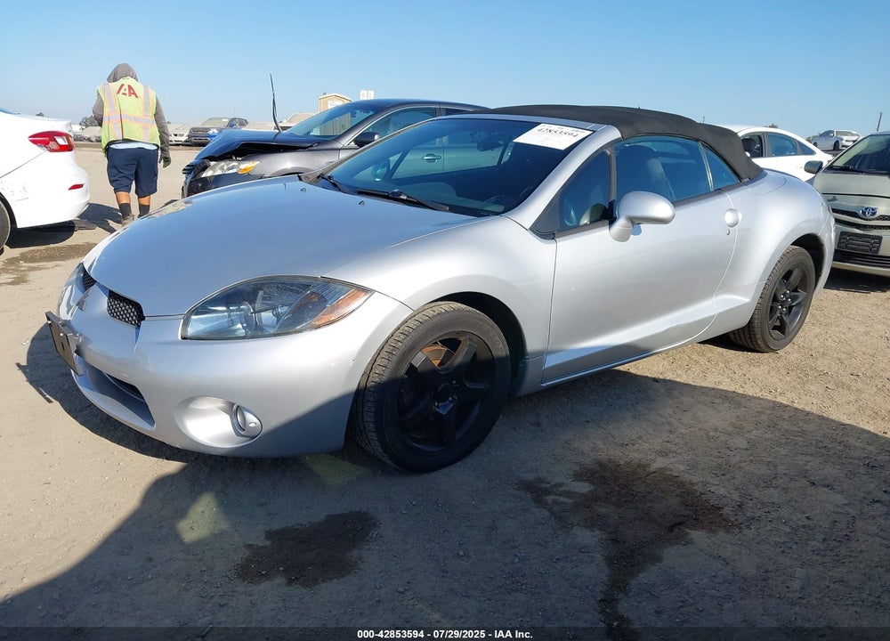 2007 MITSUBISHI ECLIPSE SPYDER GS VIN: 4A3AL25F97E058011