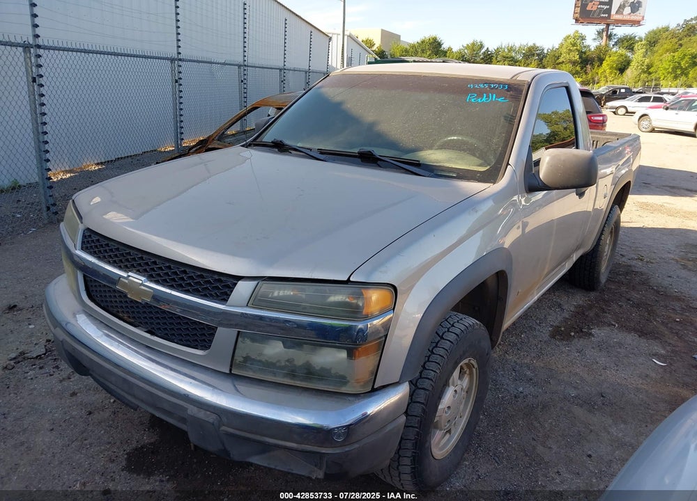 2007 CHEVROLET COLORADO VIN: 1GCDT149978223429