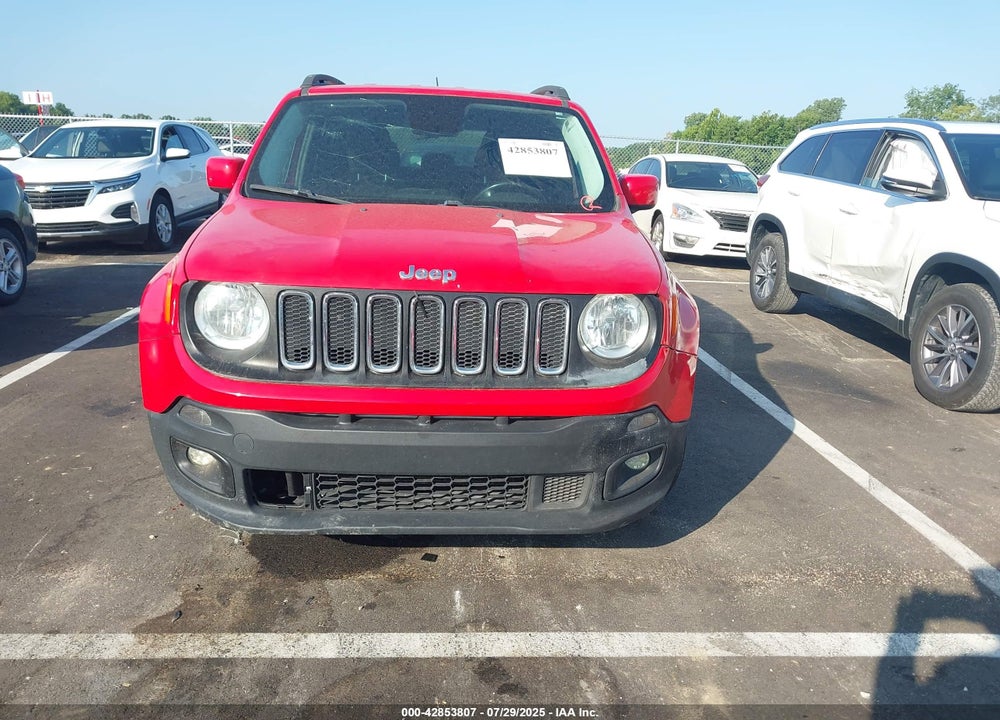 2015 JEEP RENEGADE LATITUDE VIN: ZACCJABT3FPB44393