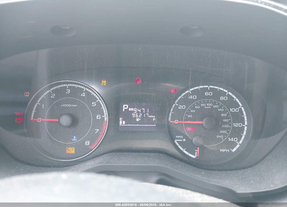 2019 SUBARU CROSSTREK VIN: JF2GTAAC7K8344726