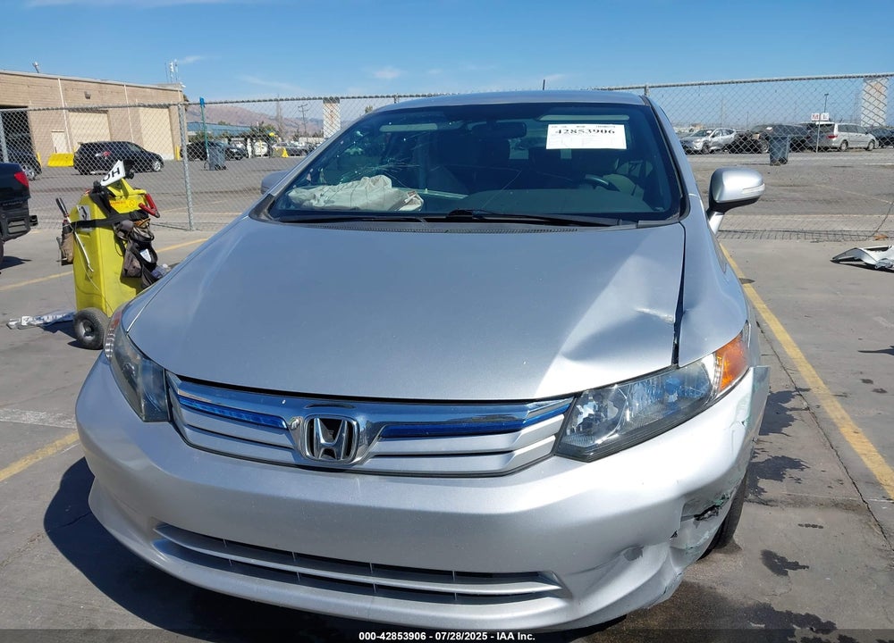 2012 HONDA CIVIC HYBRID VIN: JHMFB4F22CS002389