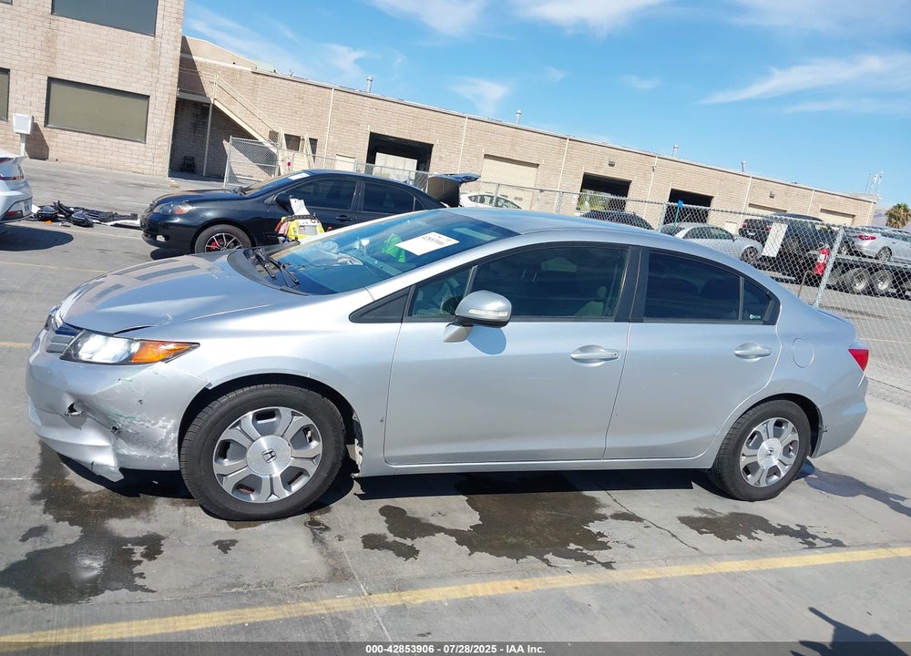 2012 HONDA CIVIC HYBRID VIN: JHMFB4F22CS002389