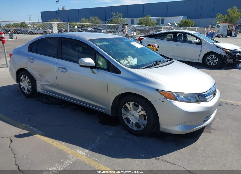 2012 HONDA CIVIC HYBRID VIN: JHMFB4F22CS002389