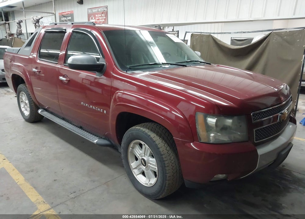 2007 CHEVROLET AVALANCHE 1500 LT VIN: 3GNFK12357G268301