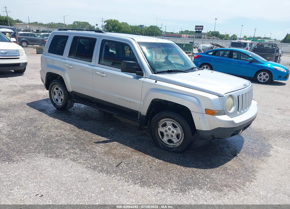 2012 JEEP PATRIOT SPORT VIN: 1C4NJRBB1CD576554