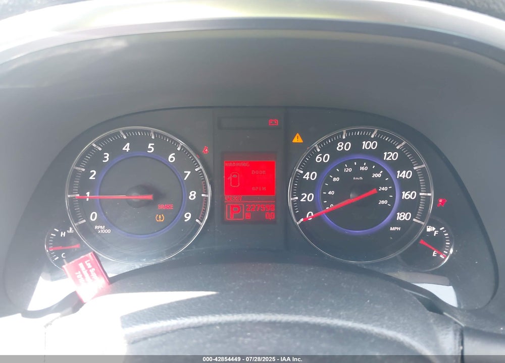2011 INFINITI FX35 VIN: JN8AS1MW6BM732121