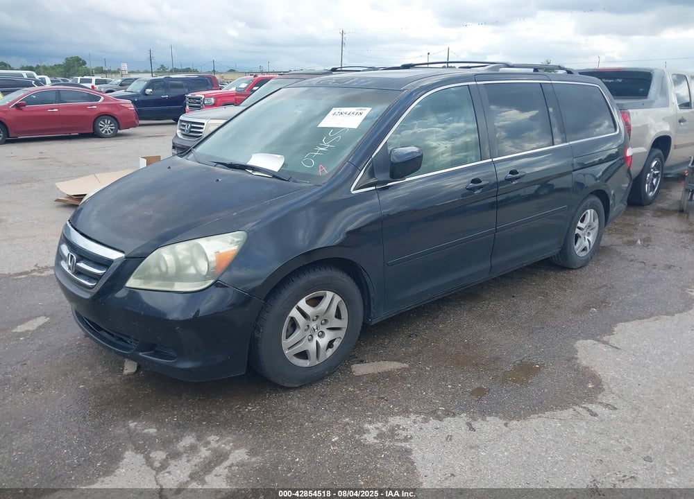 2006 HONDA ODYSSEY EX-L VIN: 5FNRL38746B071455