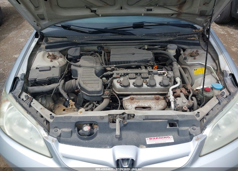 2005 HONDA CIVIC VIN: 1HGES16515L019723