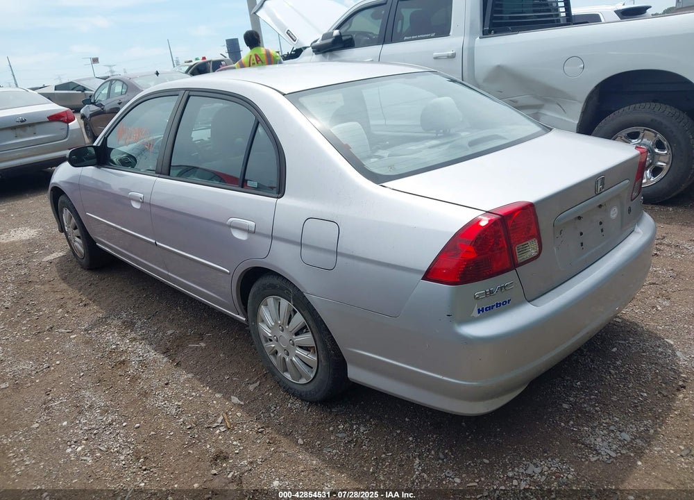 2005 HONDA CIVIC VIN: 1HGES16515L019723