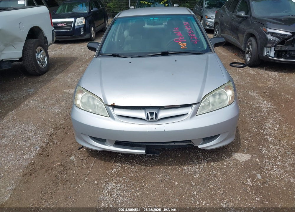 2005 HONDA CIVIC VIN: 1HGES16515L019723