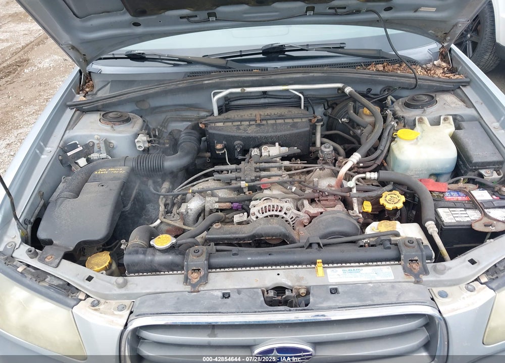 2004 SUBARU FORESTER VIN: JF1SG63614H727779