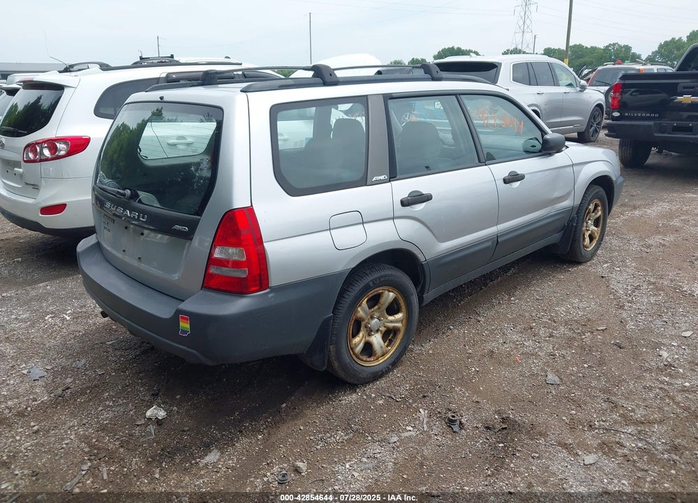 2004 SUBARU FORESTER VIN: JF1SG63614H727779