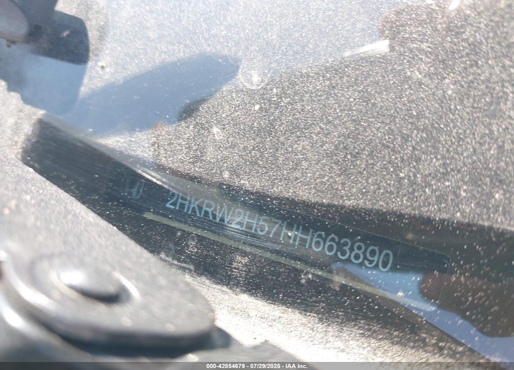 2017 HONDA CR-V VIN: 2HKRW2H57HH663890