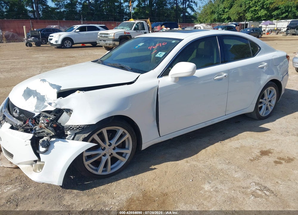 2007 LEXUS IS 250 VIN: JTHBK262572043236