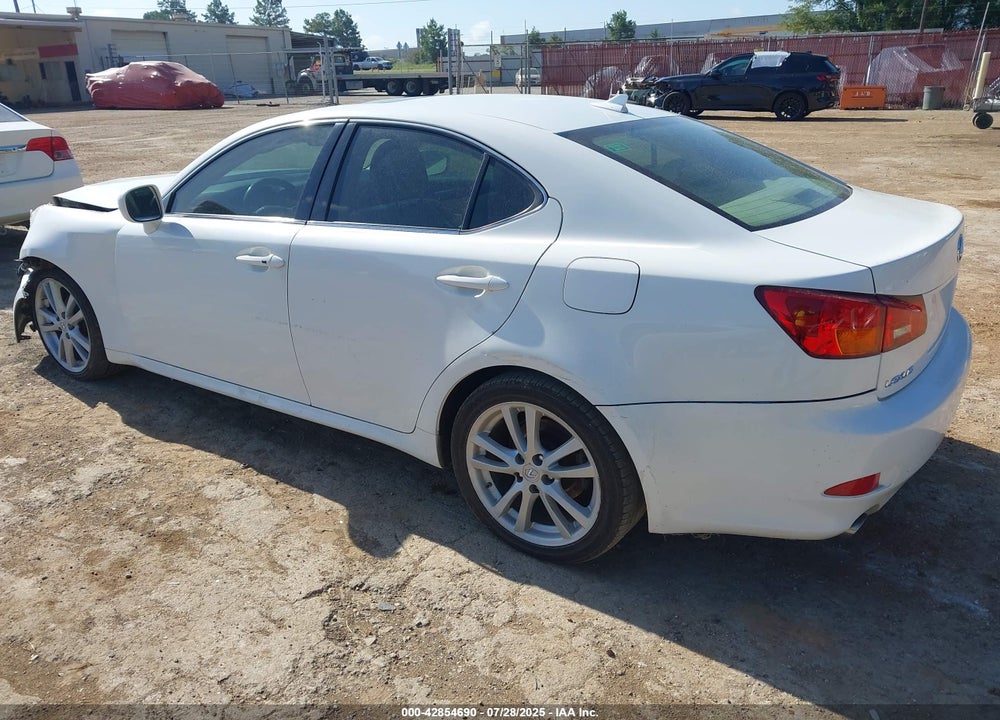 2007 LEXUS IS 250 VIN: JTHBK262572043236