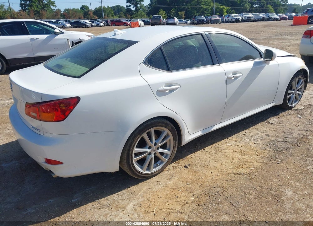 2007 LEXUS IS 250 VIN: JTHBK262572043236