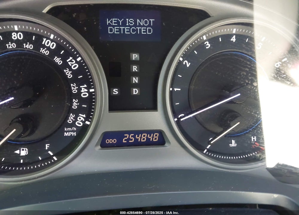 2007 LEXUS IS 250 VIN: JTHBK262572043236
