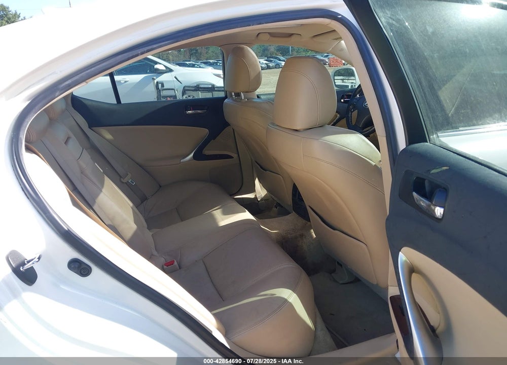 2007 LEXUS IS 250 VIN: JTHBK262572043236