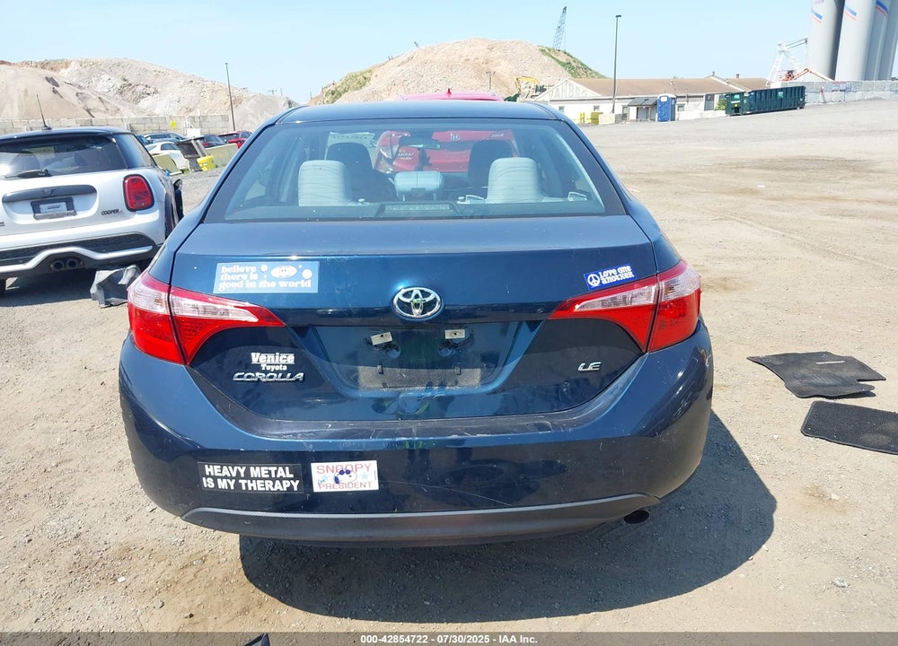 2017 TOYOTA COROLLA VIN: 5YFBURHE4HP569887