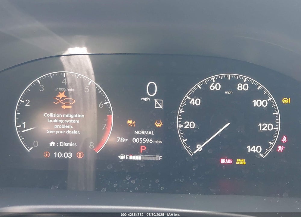 2025 HONDA CR-V EX-L 2WD VIN: 5J6RS3H75SL000303