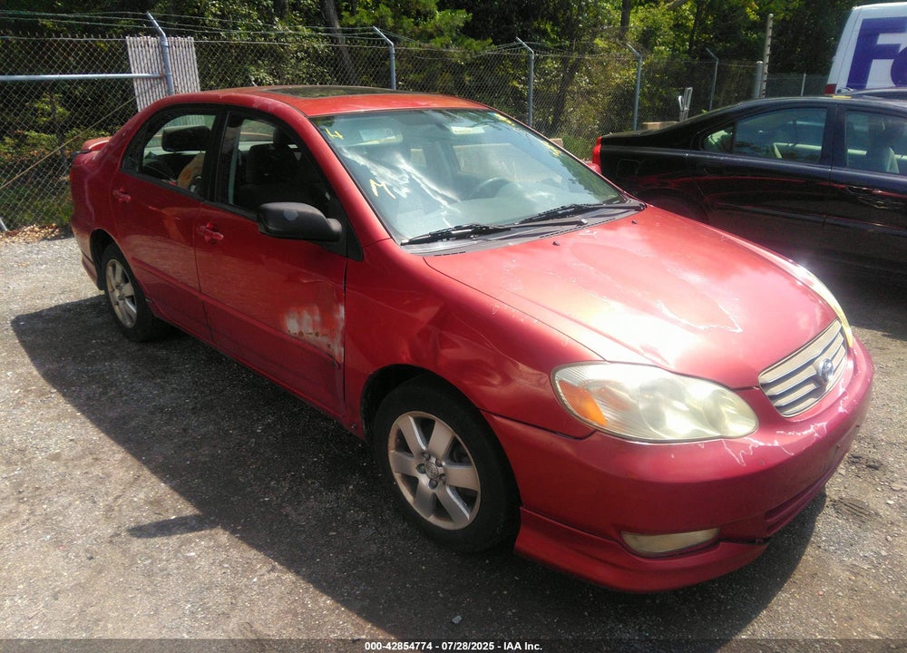 2004 TOYOTA COROLLA VIN: 2T1BR32E44C311029