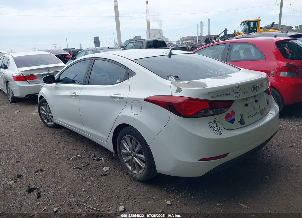 2014 HYUNDAI ELANTRA VIN: 5NPDH4AE1EH497100