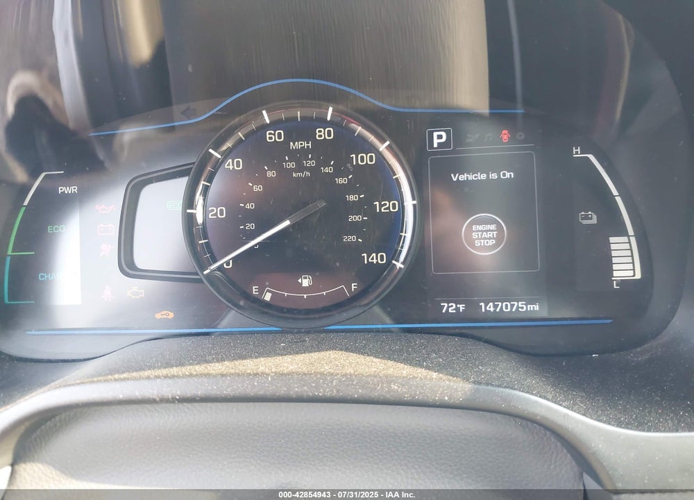 2019 HYUNDAI IONIQ HYBRID VIN: KMHC65LC9KU171190