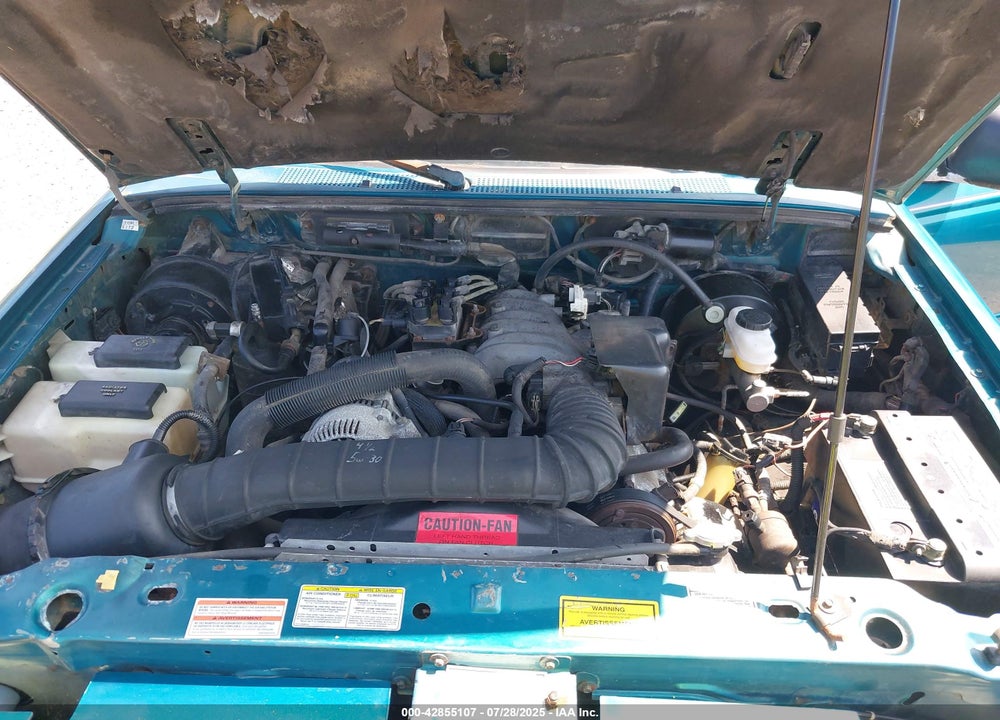 1996 FORD RANGER VIN: 1FTCR14U1TTA60443