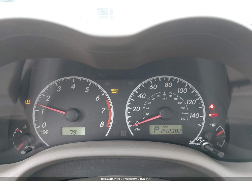 2009 TOYOTA COROLLA VIN: 1NXBU40E69Z122573