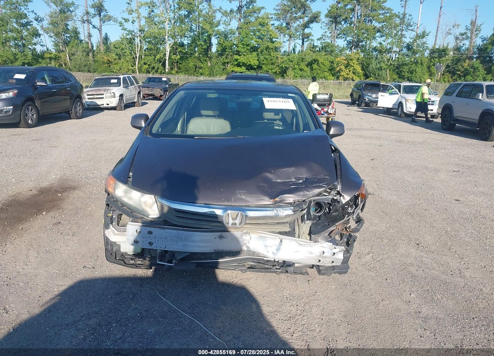2012 HONDA CIVIC VIN: 19XFB2F94CE038445