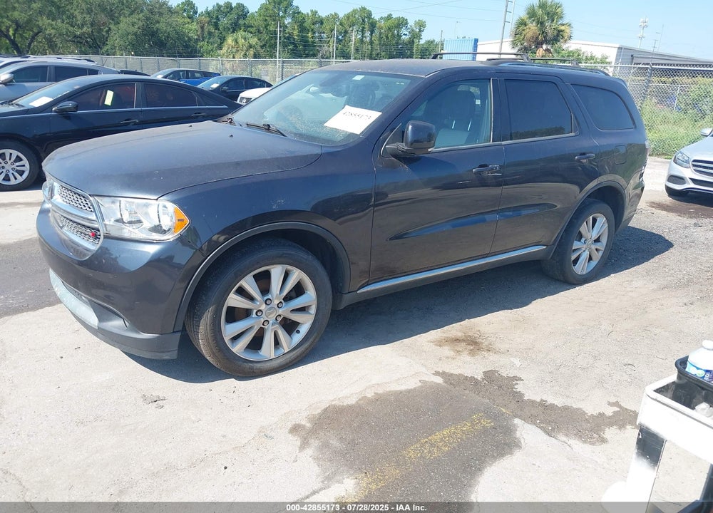 2012 DODGE DURANGO VIN: 1C4RDHDG3CC202562