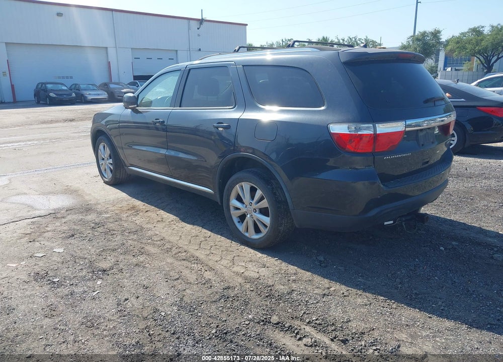 2012 DODGE DURANGO VIN: 1C4RDHDG3CC202562