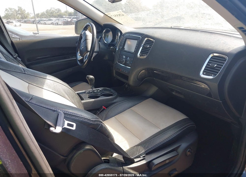 2012 DODGE DURANGO VIN: 1C4RDHDG3CC202562