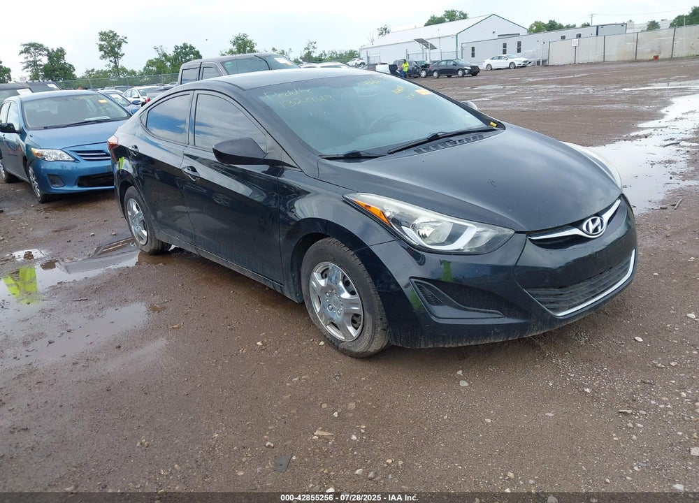 2016 HYUNDAI ELANTRA SE VIN: 5NPDH4AE4GH746041