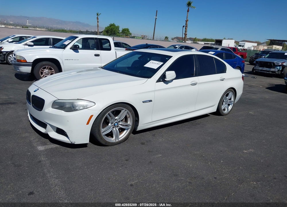 2011 BMW 5 SERIES VIN: WBAFR9C54BC757655