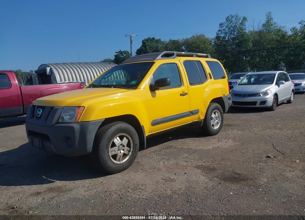 2005 NISSAN XTERRA S VIN: 5N1AN08W65C641377