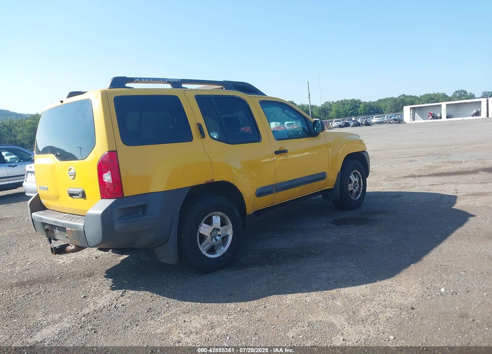 2005 NISSAN XTERRA S VIN: 5N1AN08W65C641377
