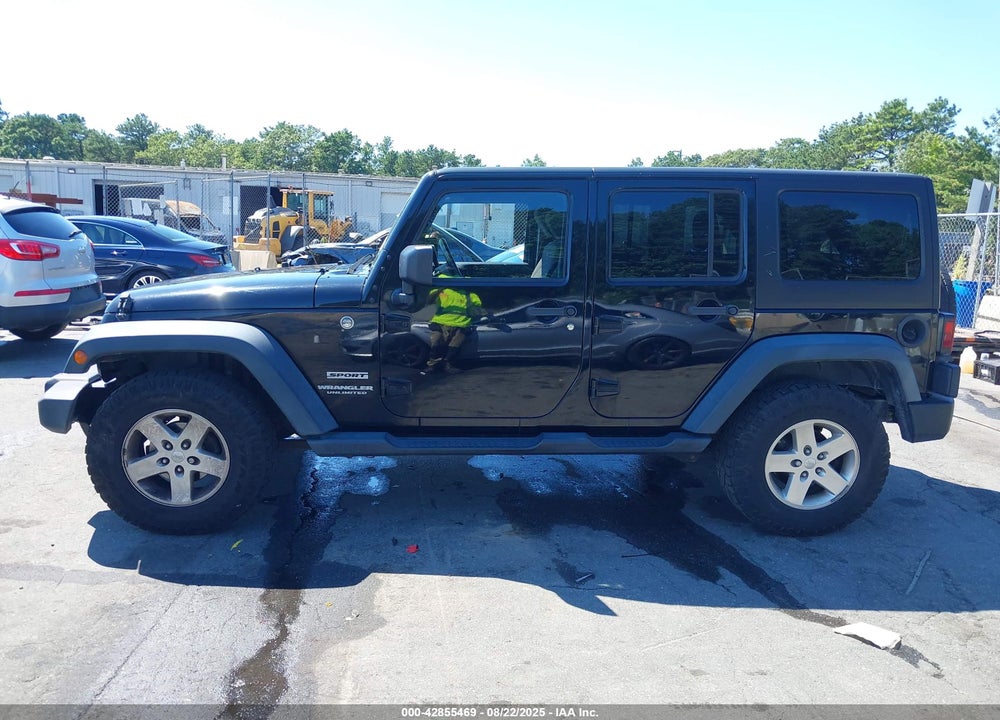2014 JEEP WRANGLER UNLIMITED VIN: 1C4HJWDG8EL309862